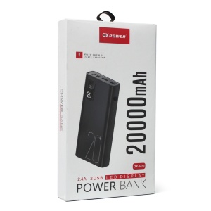 Power bank prenosiva baterija Oxpower P20 20000 mAh bela - Img 1