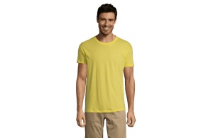 REGENT unisex majica sa kratkim rukavima - limun žuta, M