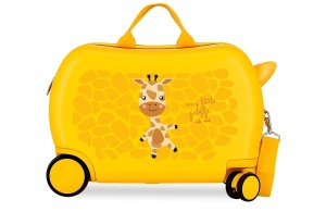 ROLL ROAD HAPPY PETS dečiji kofer na točkićima - žuta