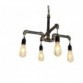 RUSTIK 30 LUSTER P0010-4 4*E27 cupreous - Img 2