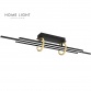 SOLEA 2 LUSTER 36W 3000/4000/6000K CRNA/ZLATO - Img 3