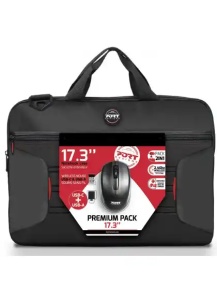 Torba za Laptop 17.3 Port Designs Premium pack + miš