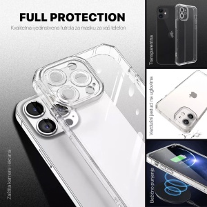 Torbica Full Protection za iPhone 16 Plus 6.7 transparent - Img 2