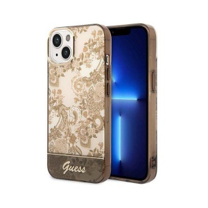 Torbica Guess Hc IML Electro Cam TDJ za iPhone 14 6.1 zlatna (GUHCP14SHGPLHC) - Img 1