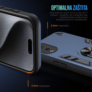 Torbica Hard Ring za iPhone 16 Plus 6.7 crna - Img 4