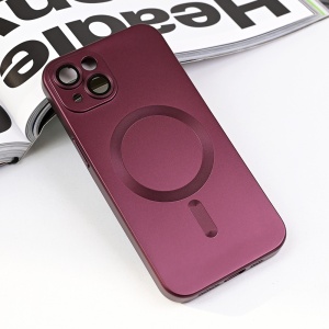 Torbica Magsafe Chrome za iPhone 14 6.1 bordo - Img 1