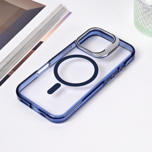 Torbica Magsafe transparent za iPhone 16 Pro 6.3 plava - Img 1