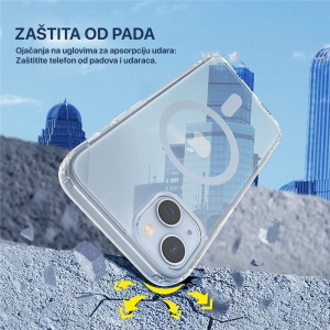 Torbica Magsafe za iPhone 15 Plus 6.7 transparent - Img 3