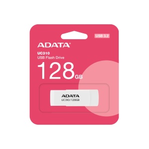 USB Flash 128 GB AData 3.2 UC310-128G-RWH Beli - Img 3