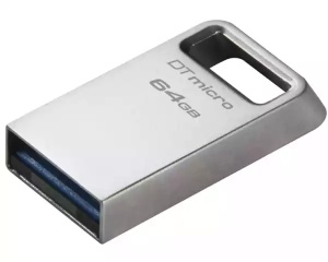 USB Flash 64GB Kingston Micro 3.2 DTMC3G2/64GB srebrni - Img 2