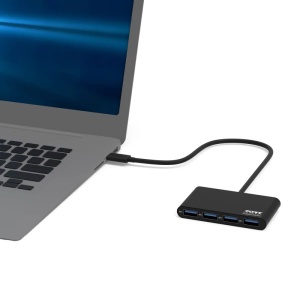 USB HUB Port Designs USB-C hub 4X USB-A 3.0 ports - Img 3