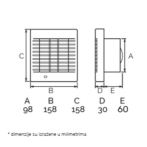VENTILATOR POLO 4 FI 100 BITON - Img 2