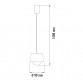 vesta-616-visilica-5w-3000k-mesing