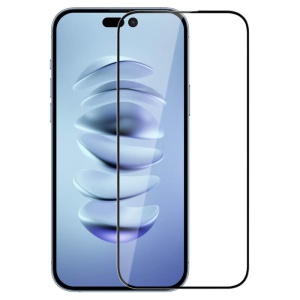 Zastitno Staklo Tempered glass Nillkin 2u1 HD za iPhone 14 Pro Max 6.7 crna - Img 2
