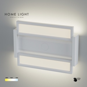 ZIDNA LAMPA GEN12CW 12W CCT SENZOR BELA IP40 - Img 2