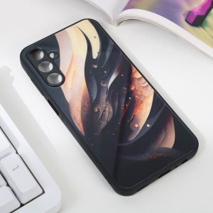 Абстрактный чехол для Samsung A156B Galaxy A15 5G, черный