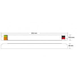 Блок питания для светодиодов DAWN, тонкий, 12 В, 60 Вт, 60WHH-12 - Img 3