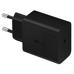 Быстрое зарядное устройство Samsung Fast Home Charger PD 45W с кабелем, черное (EP-T4510-XBE) - Img 3