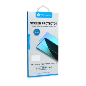 Защитное стекло 2.5D закаленное, полностью клеевое для Huawei Nova 11i черное