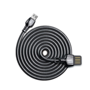 Кабель для передачи данных REMAX King RC-063m micro USB черный 1м - Img 1