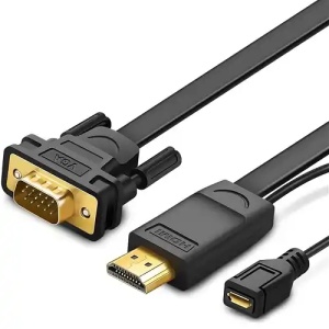 Кабель-конвертер HDMI - VGA 1,5 м Ugreen