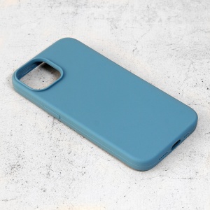 Летний цветной чехол для iPhone 14 6.1 темно-синий