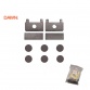 Магнитный тонкий замок SINE BLACK (LED26) - Img 4
