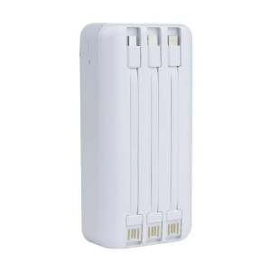 Резервный аккумулятор REMAX Lesu Series RPP-103 2A Cabled 30000mAh белый - Img 3