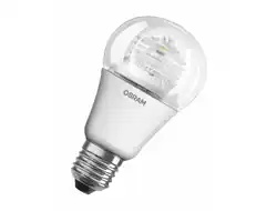Светодиодная лампа-звездочка E27 60 806LM прозрачная Osram