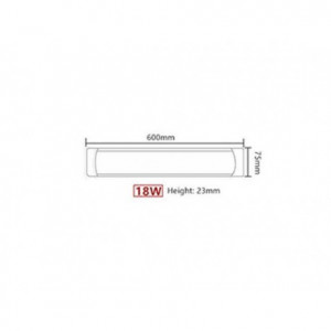 LED Svetiljka DW LED TBSF 18W