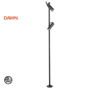 Светодиодный светильник DAWN 0225-2 колонна 12 Вт 3000К IP65 серый