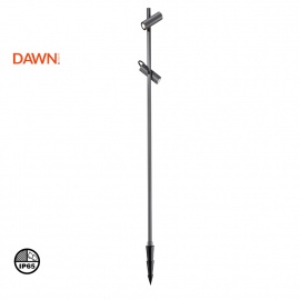 Светодиодный светильник DAWN 0225-2 колонна 12 Вт 3000К IP65 серый - Img 5