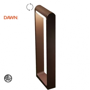 Светодиодный светильник DAWN 0230-600 колонна 12 Вт 3000К IP65 кортен