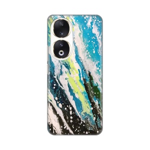 Силиконовый чехол с принтом для Honor 90 Abstract