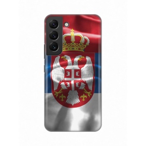 Силиконовый чехол с принтом для Samsung S901B Galaxy S22 5G SRB