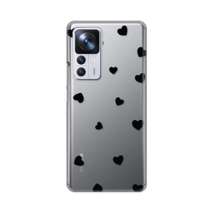 Силиконовый чехол с принтом для Xiaomi 12T Hearts