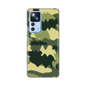 Силиконовый чехол с принтом для Xiaomi 12T Pro Army