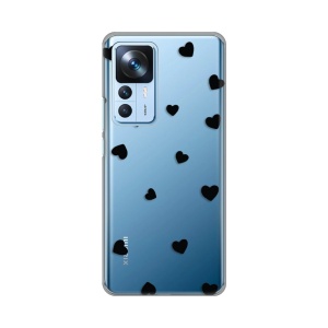 Силиконовый чехол с принтом для Xiaomi 12T Pro Hearts