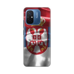 Силиконовый чехол с принтом для Xiaomi Redmi 12C SRB