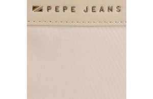 Сумка без бретелек PEPE JEANS - бежевая - Img 6
