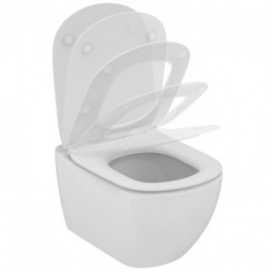 Унитаз консольный IDEAL STANDARD TESI AQUABLADE с доской для мягкого закрытия - Img 2