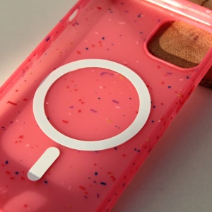 Цветной чехол Magsafe для iPhone 13 6.1 красный - Img 2
