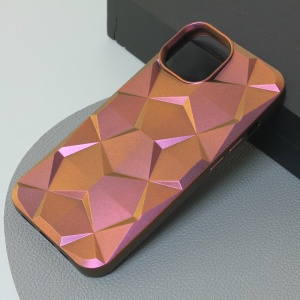 Чехол Shiny Diamond для iPhone 15 6.1 розовый