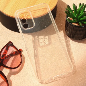 Чехол Sparkle Dust для Samsung A136B/A047F Galaxy A13 5G/A04s, прозрачный