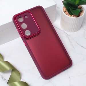 Яркий чехол для камеры Samsung S911B Galaxy S23 5G, красный
