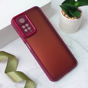 Яркий чехол для камеры Xiaomi Redmi Note 11/Note 11S, красный