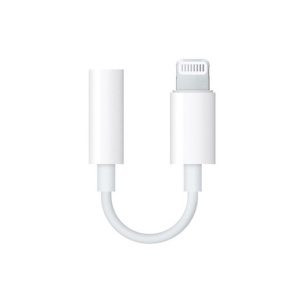 Adapter iPhone lightning na 3.5mm HQ za slusalice beli - Img 1