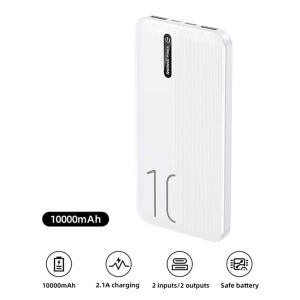 Back up baterija REMAX Landon series 2.1A 10000mAh RPP-295 bela - Img 2