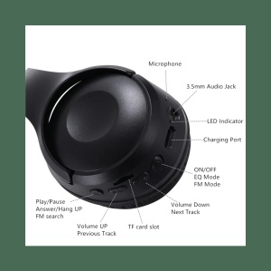 Bluetooth slusalice Sodo SD-1010 crne - Img 4