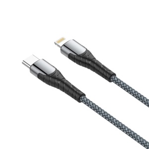 Data kabl LDNIO LC111 PD Type C na iPhone lightning 30W HQ sivi 1m - Img 2